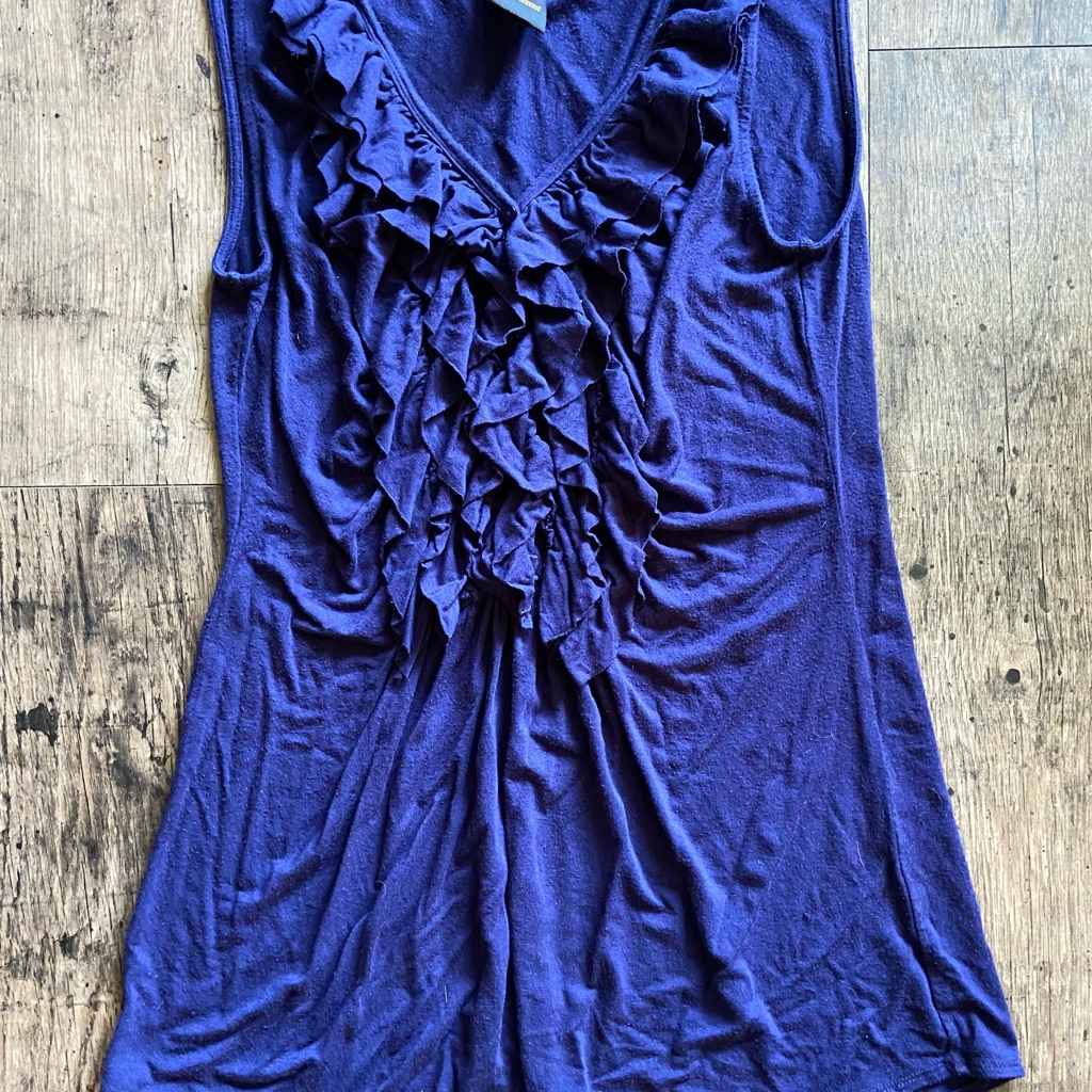 Grace Elements Ruffle Tank